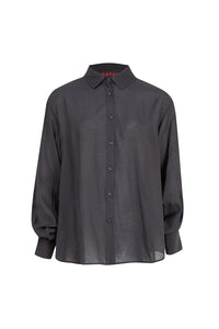 COOPER | GATHER ROUND SHIRT - BLACK