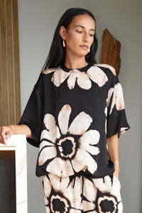 COOPER | COME OUT ON TOP TOP - BLUSH FLORAL