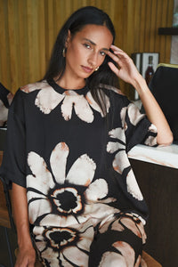 COOPER | COME OUT ON TOP TOP - BLUSH FLORAL