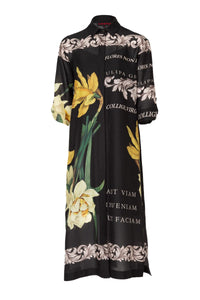 COOPER | BRIEF STATEMENT DRESS - LATIN PRINT