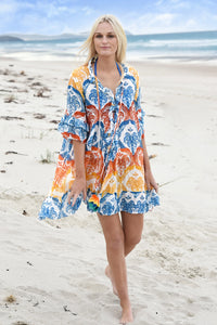 COOPER | THE VISION DRESS - MULTI PALMS