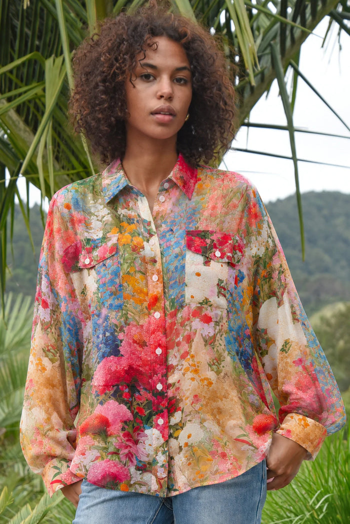 COOP | BLOOM THERE DONE THAT SHIRT - FLORAL