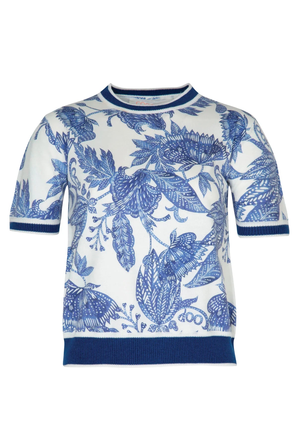 COOP | OUT OF THE BLUE TOP - BLUE & WHITE