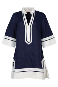 COOP | EDGE OF GLORY TUNIC - NAVY & WHITE