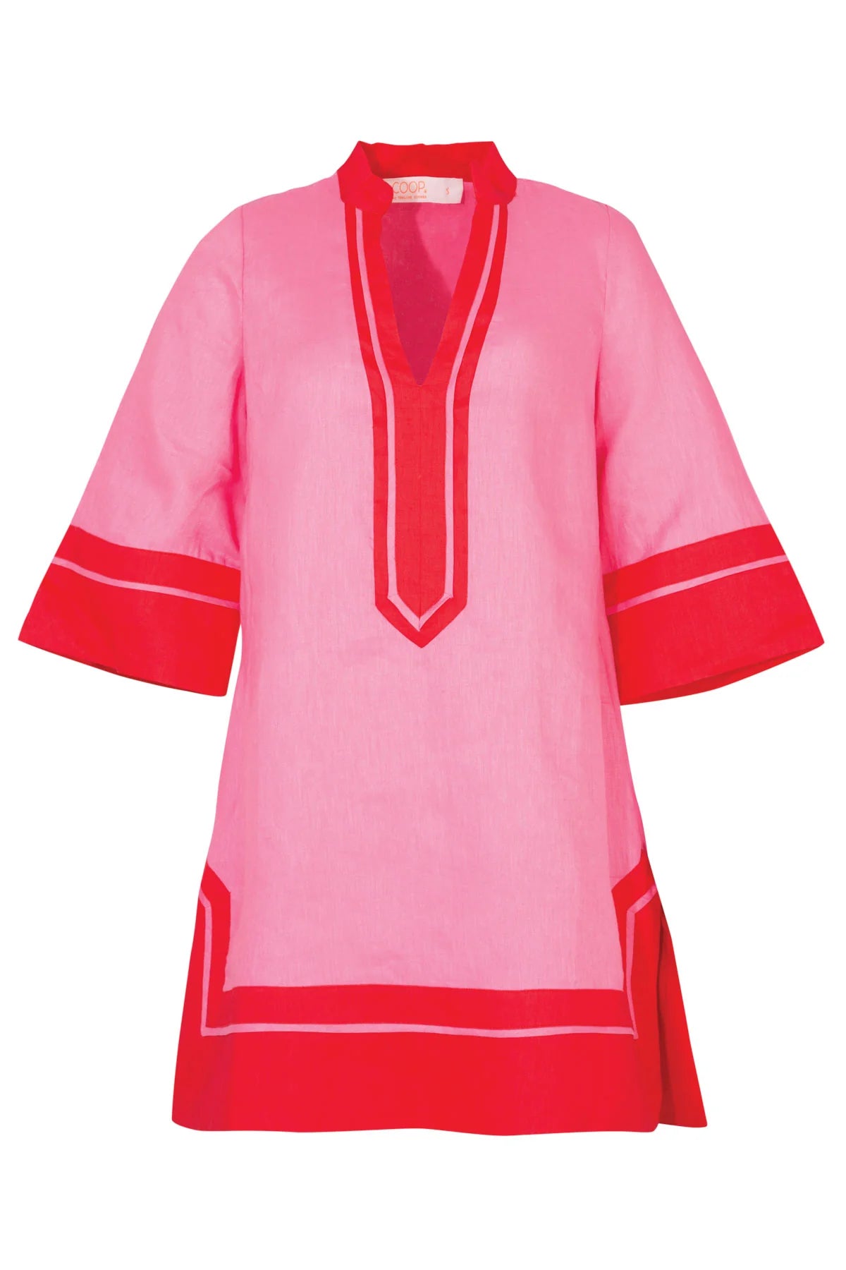 COOP | EDGE OF GLORY TUNIC - PINK & RED