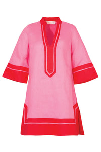 COOP | EDGE OF GLORY TUNIC - PINK & RED