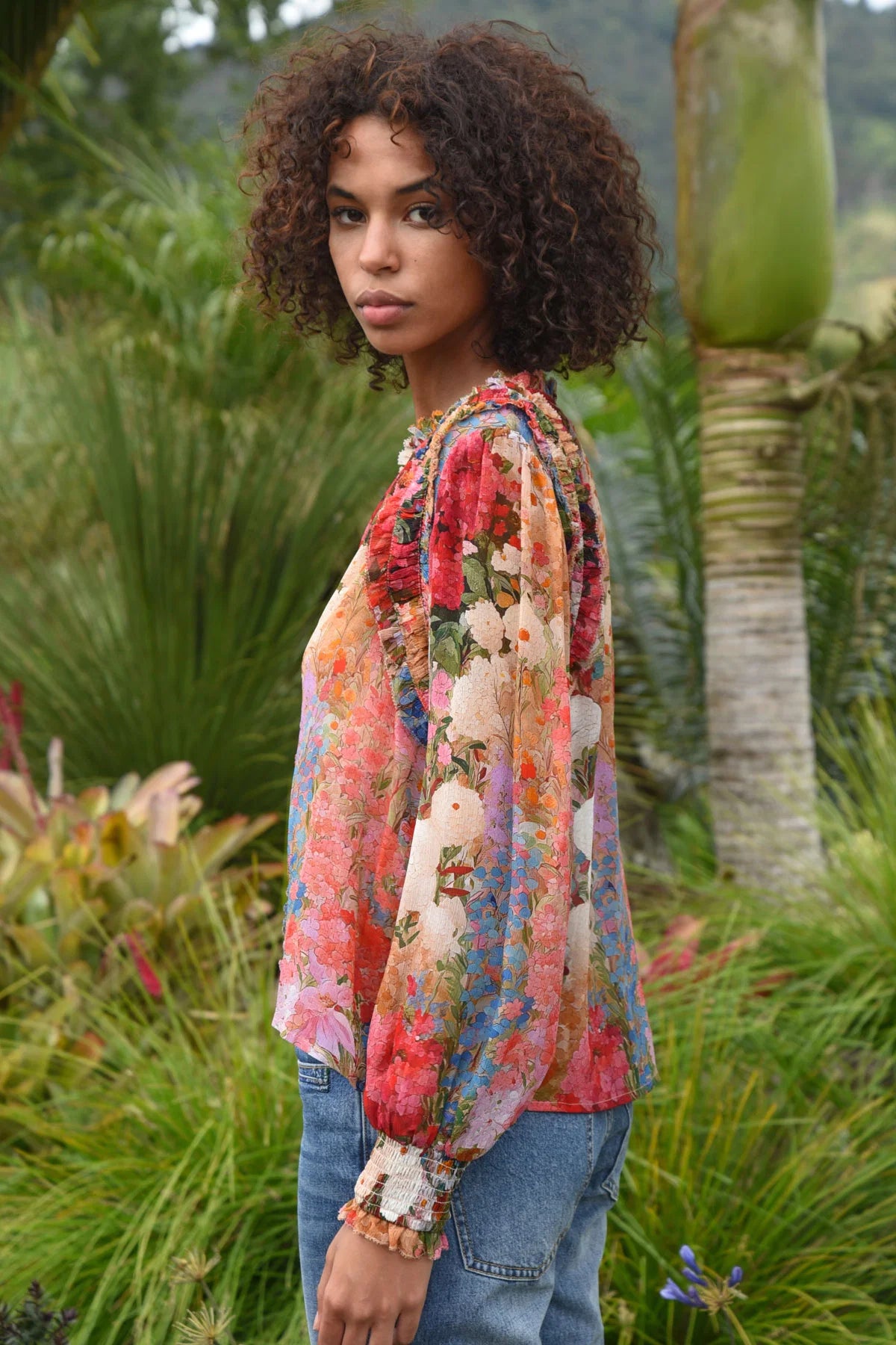COOP | MEADOW MUSE BLOUSE - FLORAL