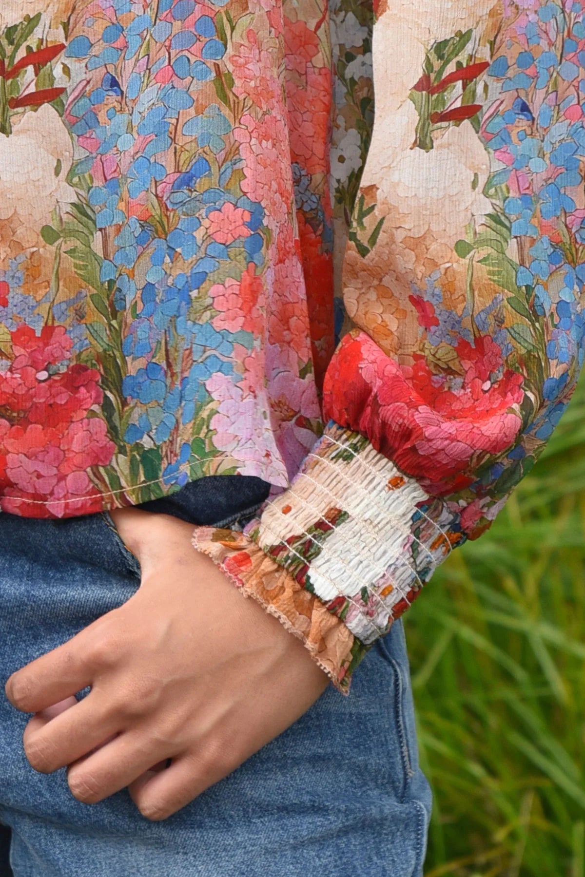 COOP | MEADOW MUSE BLOUSE - FLORAL