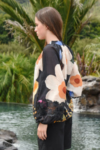 COOP | LACE TO THE TOP BLOUSE - BLACK
