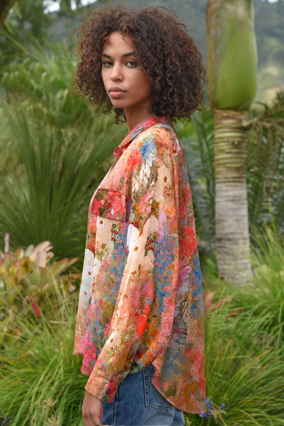 COOP | BLOOM THERE DONE THAT SHIRT - FLORAL