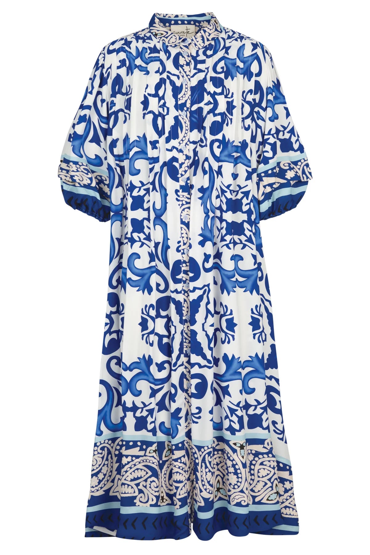CURATE | NOW AND THEN DRESS - BLUE TILE