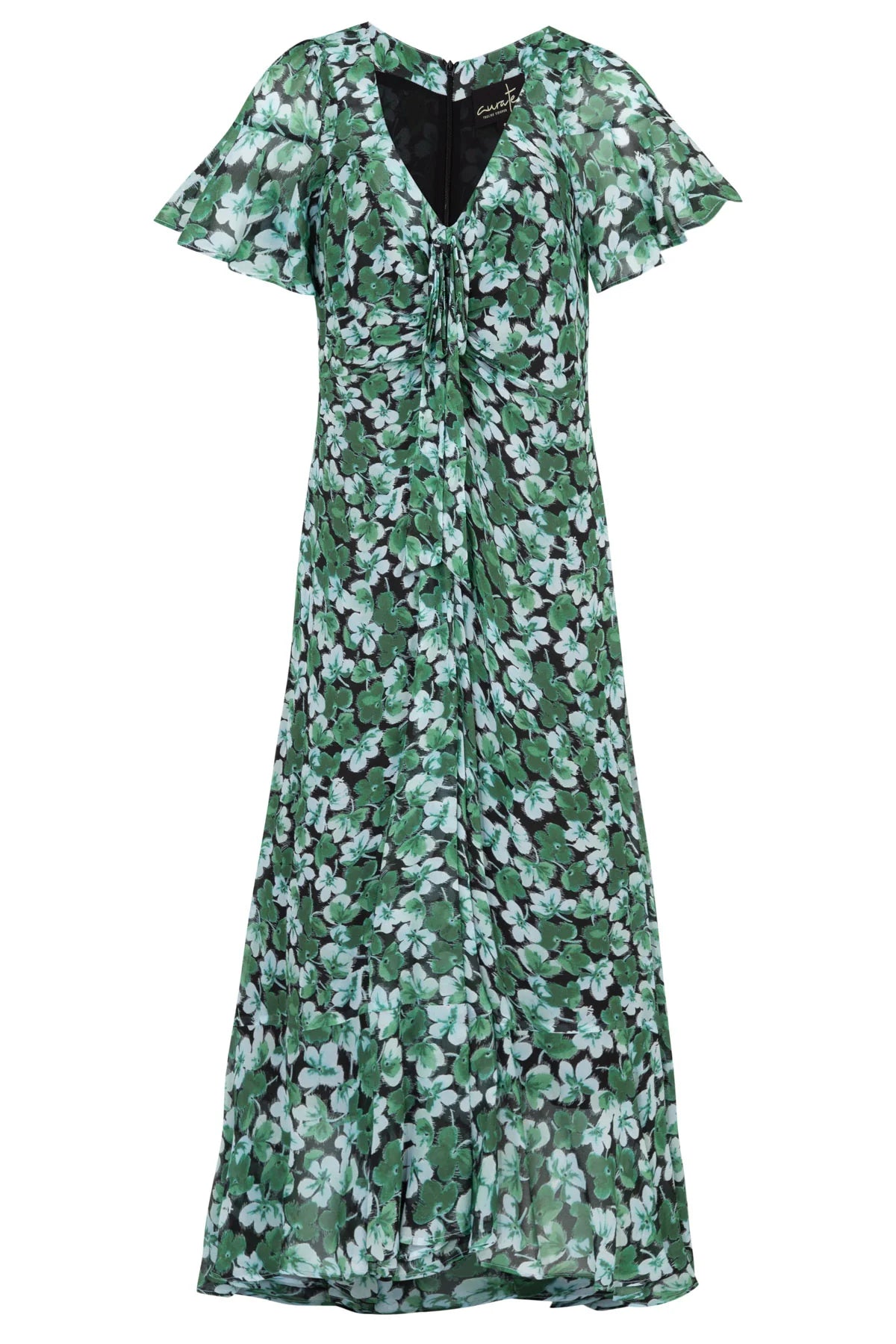 CURATE | IT'S A NEW DAY DRESS - GREEN FLORAL