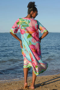 CURATE | A FINE DROP DRESS - BLUE