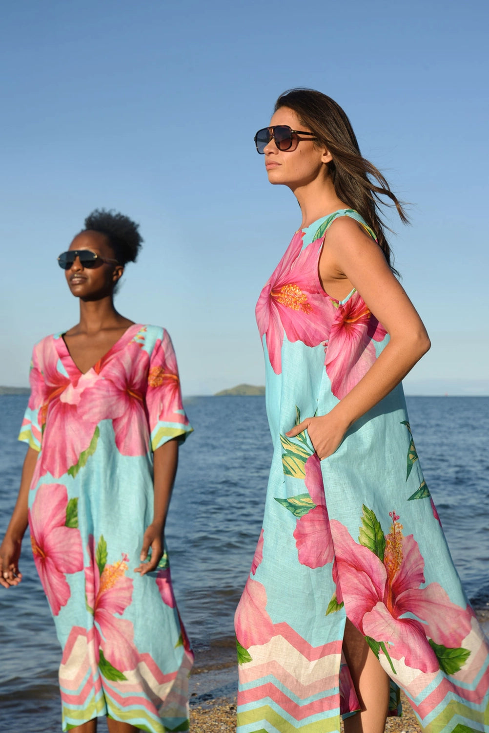 CURATE | A FINE DROP DRESS - BLUE