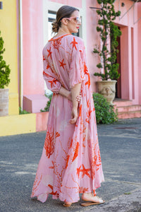 CURATE | CLEAN SWEEP DRESS - PINK SHELLS