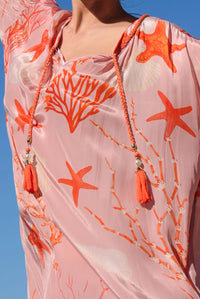 CURATE | CLEAN SWEEP DRESS - PINK SHELLS