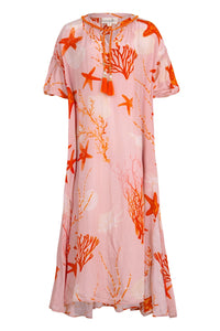 CURATE | CLEAN SWEEP DRESS - PINK SHELLS