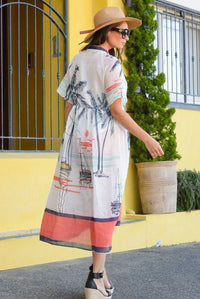 CURATE | DON'T MAKE WAVES DRESS - MARINA