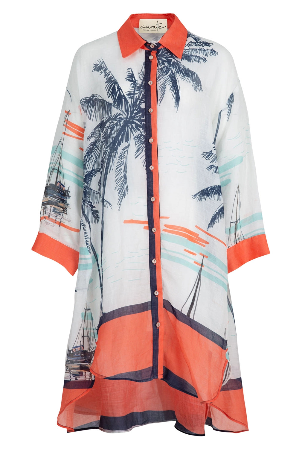 CURATE | SAIL-ABRATE THE GOOD TIMES SHIRT - MARINA