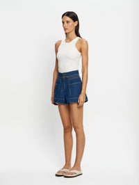 KIVARI | Cameron Denim Short - Indigo Blue