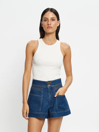 KIVARI | Cameron Denim Short - Indigo Blue