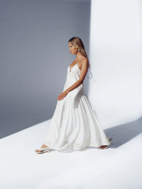 KIVARI | Delfie Maxi Dress - Ivory