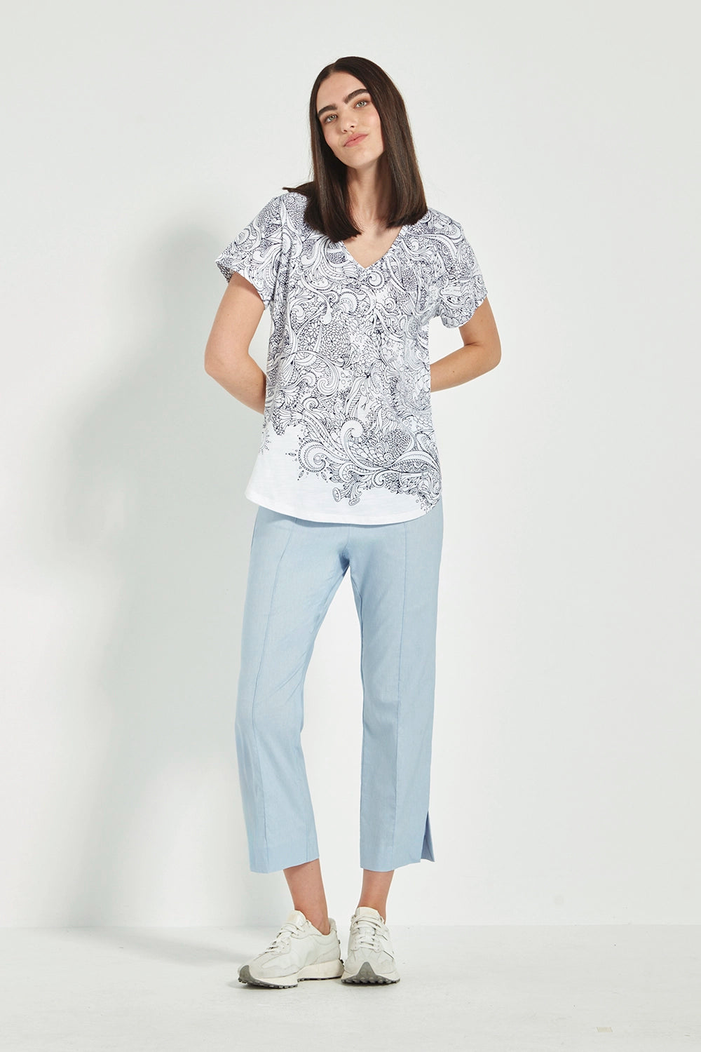 VERGE | ACROBAT 7/8 PANT - CHAMBRAY