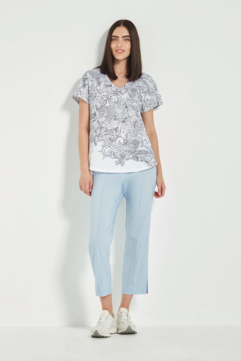 VERGE | ACROBAT 7/8 PANT - CHAMBRAY