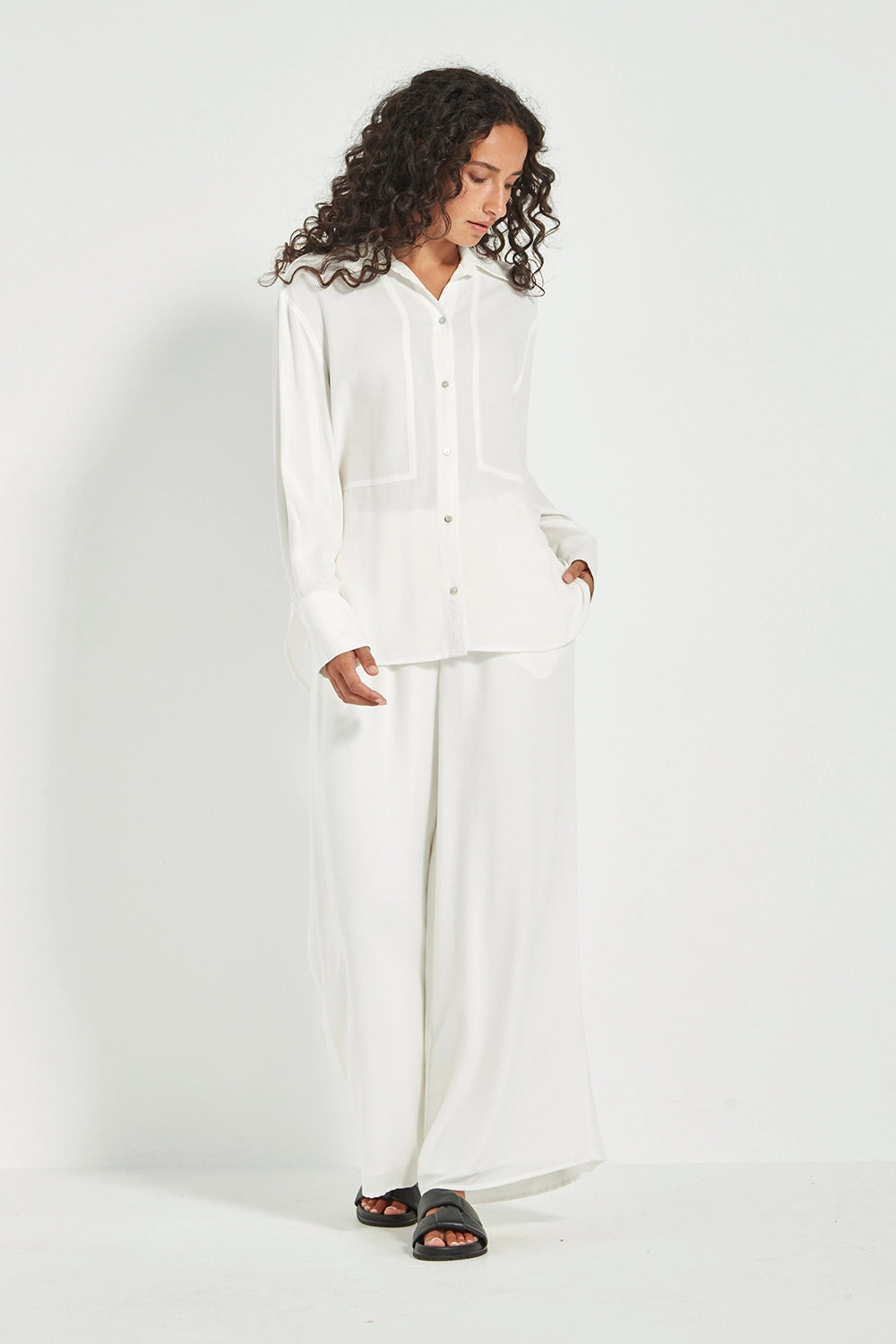 VERGE | CAYMAN SHIRT - WHITE