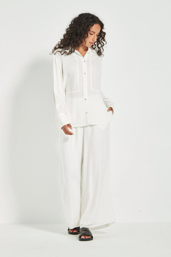 VERGE | CAYMAN SHIRT - WHITE