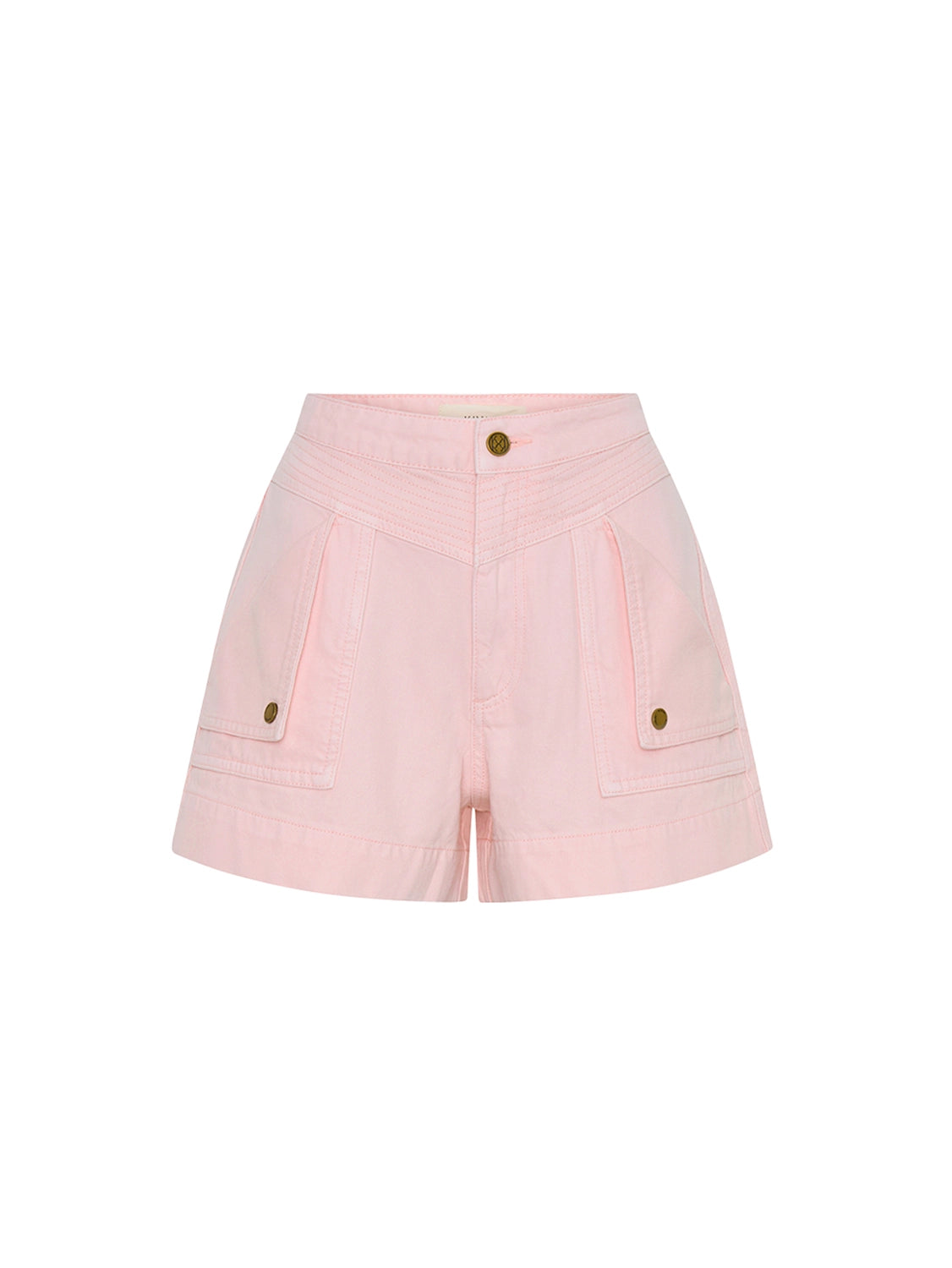 KIVARI | Celene Denim Short - Pink
