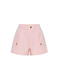 KIVARI | Celene Denim Short - Pink