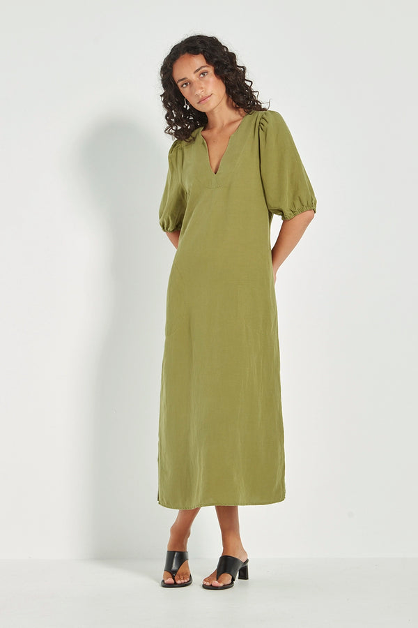 VERGE | CONNIE DRESS - GREEN
