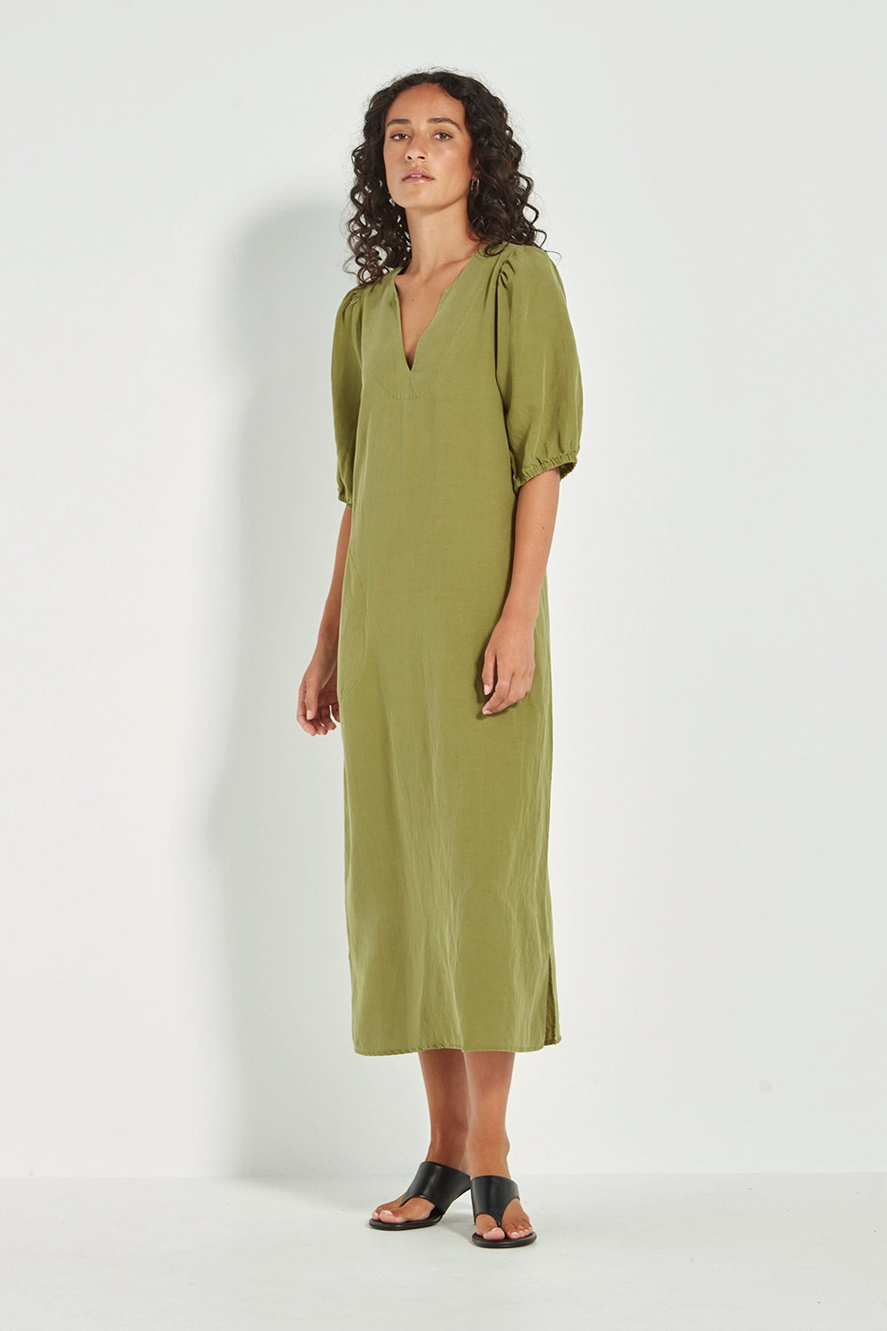 VERGE | CONNIE DRESS - GREEN