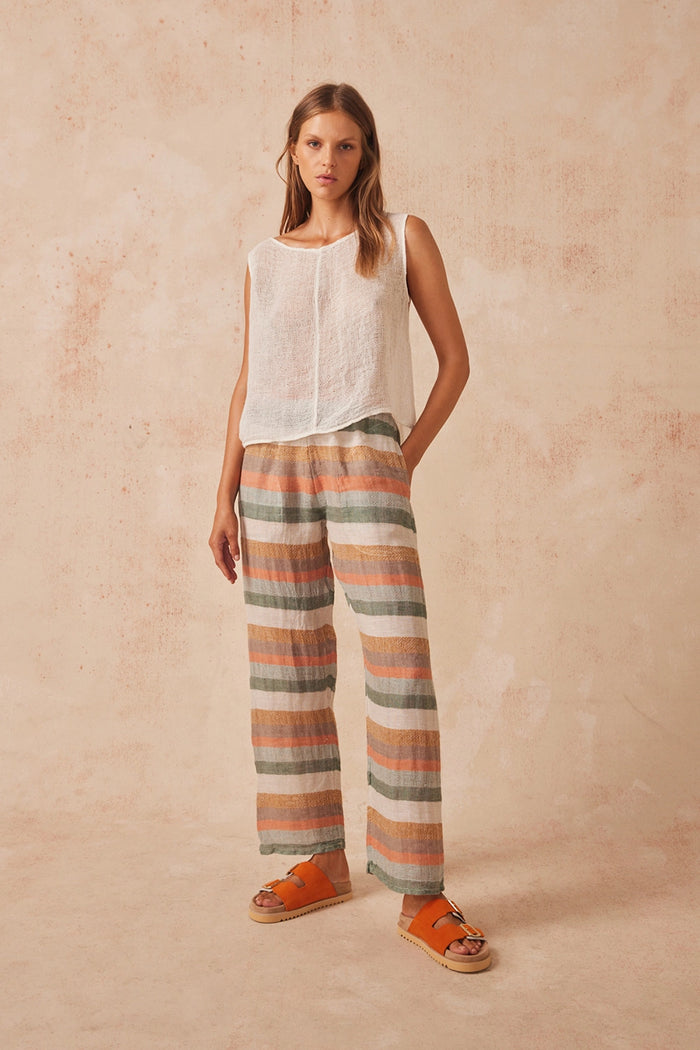 Estilo Emporio | Cora Top - Rete Panna