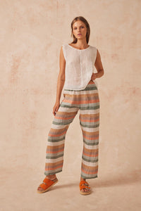 Estilo Emporio | Cora Top - Rete Panna