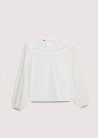 THE NEW SOCIETY | DAHLIA WOMAN BLOUSE - MOONLIGHT WHITE