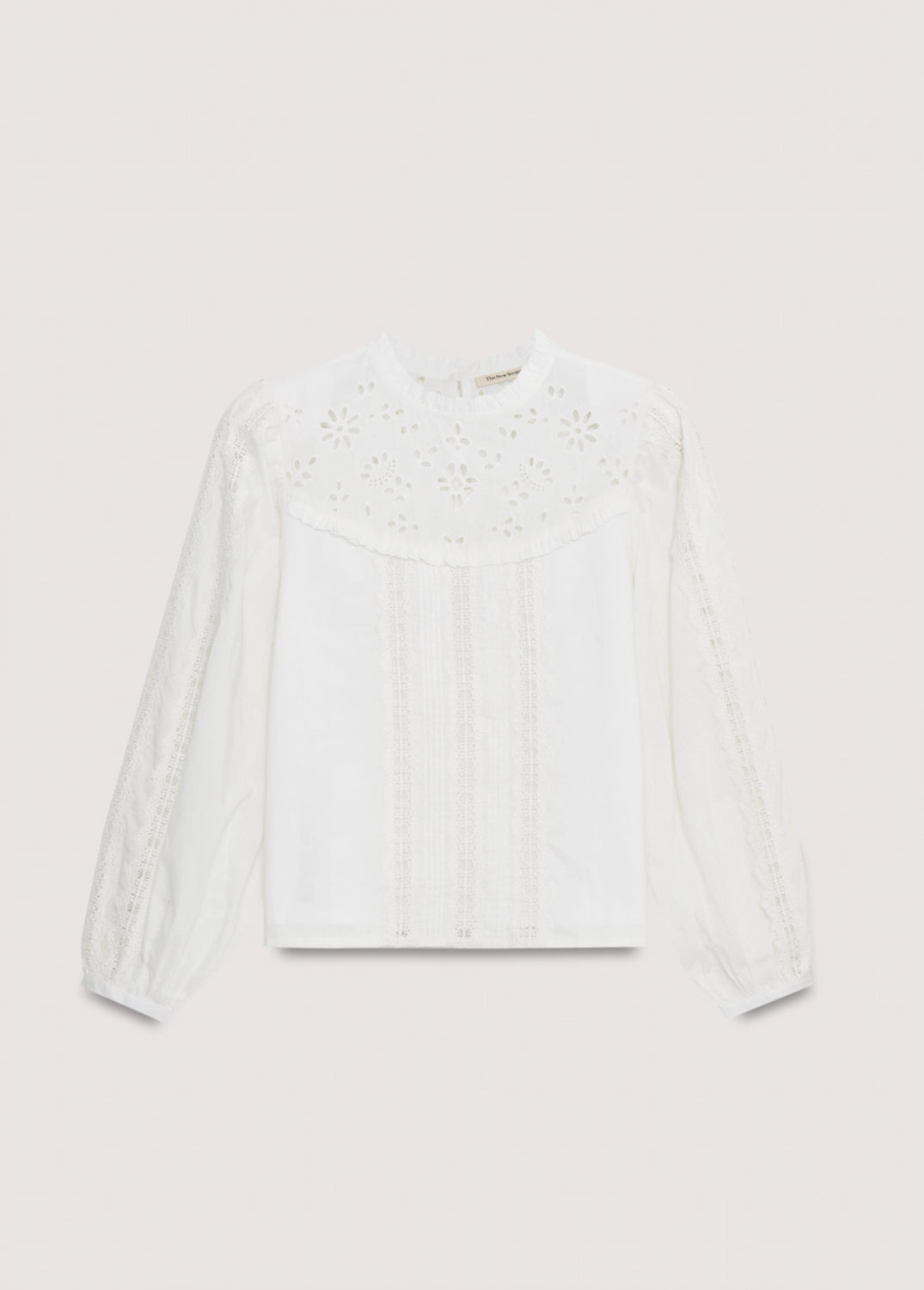 THE NEW SOCIETY | DAHLIA WOMAN BLOUSE - MOONLIGHT WHITE