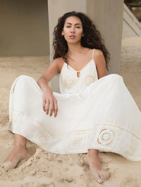 KIVARI | Delfie Maxi Dress - Ivory