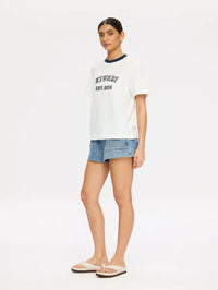 KIVARI | Kivari Tee - Ivory Navy