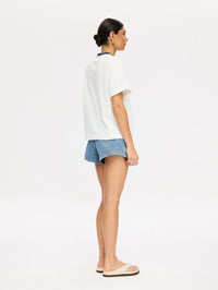 KIVARI | Kivari Tee - Ivory Navy