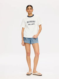 KIVARI | Kivari Tee - Ivory Navy