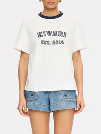 KIVARI | Kivari Tee - Ivory Navy