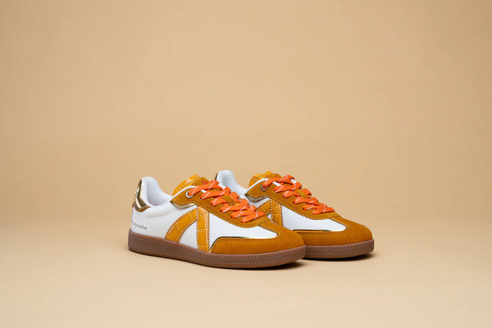 ASFVLT | Elite Classic - White/Cognac Croc/Gold
