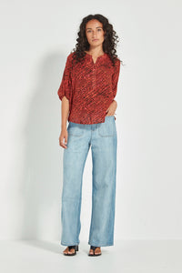 VERGE | EMBER BLOUSE - PRINT