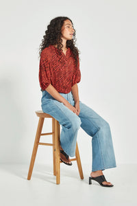 VERGE | EMBER BLOUSE - PRINT