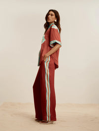 KIVARI | Enzo Pant - Maroon