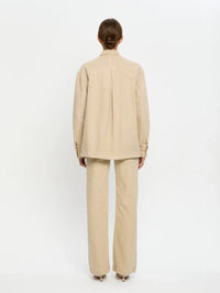 KIVARI | Evie Denim Shirt - Sand