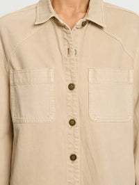 KIVARI | Evie Denim Shirt - Sand