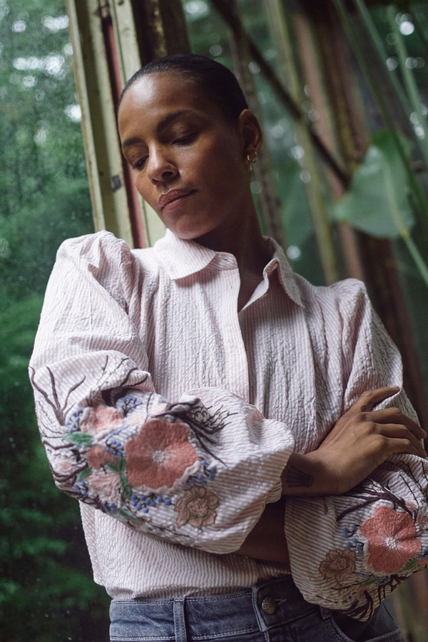 MOS MOSH | CIU OXFO SHIRT - PEACHY 177980